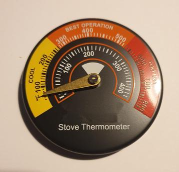 Haard | houtkachel magnetische thermometer | tot 420 graden