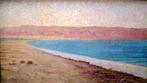Emil Uhl (born in 1864) - Dead Sea in the Palestine, Antiek en Kunst