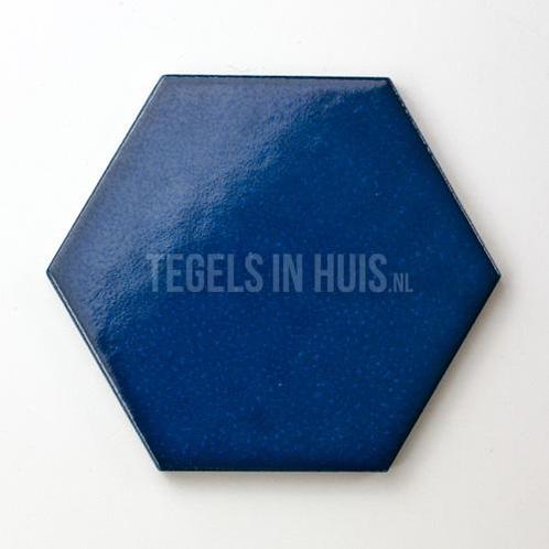Wandtegel scale hexagon honingraad 6-hoekig eclectic, Doe-het-zelf en Verbouw, Tegels, Wandtegels, Nieuw, 10 m² of meer, Keramiek