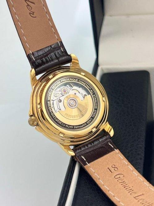 Frédérique Constant - Full Set 18K GP Automatic Stepped, Sieraden, Tassen en Uiterlijk, Horloges | Heren