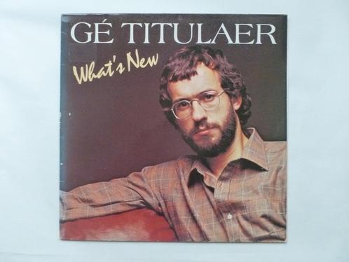 Gé Titulaer - Whats New (LP), Cd's en Dvd's, Vinyl | Nederlandstalig, Zo goed als nieuw, Verzenden