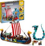 LEGO Creator 31132 Vikingschip en de Midgaardslang, Nieuw, Verzenden