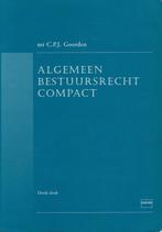 ALGEMEEN BESTUURSRECHT COMPACT DR 3 9789057494895, Verzenden, Zo goed als nieuw, C.P.J. Goorden