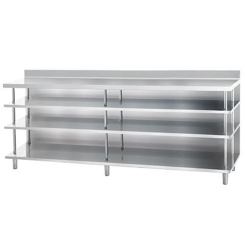 GGM Gastro | Barwerktafel - RVS - 2500x600mm - | BAI256, Zakelijke goederen, Horeca | Meubilair en Inrichting, Nieuw in verpakking