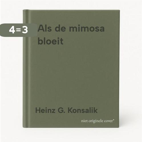 Als de mimosa bloeit 9789022518984 Heinz G. Konsalik, Boeken, Streekboeken en Streekromans, Gelezen, Verzenden