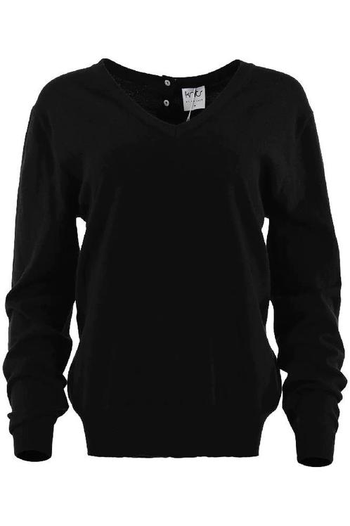 -30% Maicazz  Maicazz Trui crowny  maat XS, Kleding | Dames, Truien en Vesten, Zwart, Nieuw, Verzenden