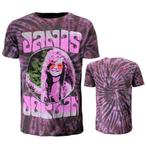 Janis Joplin Pink Shades Dip Dye T-Shirt - Officiële, Kleding | Heren, Nieuw
