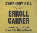 cd - Erroll Garner - Symphony Hall Concert, Verzenden, Nieuw in verpakking