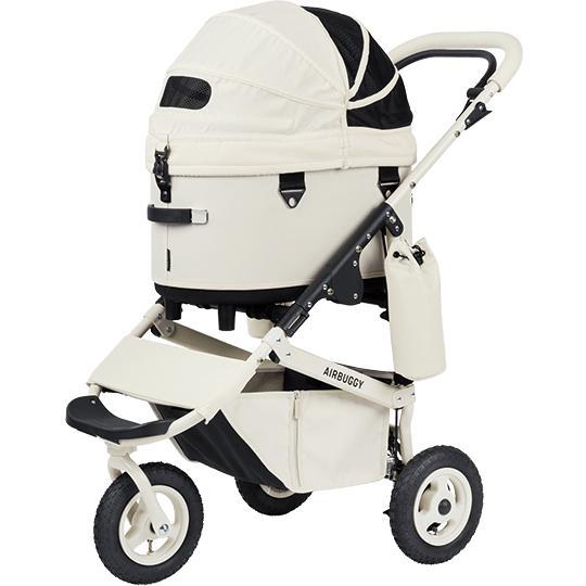 AirBuggy Dome 3 Large – Ivory White - Luxe huisdierbuggy, Dieren en Toebehoren, Hondenbenches, Nieuw, Ophalen of Verzenden