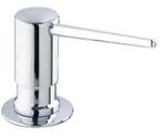 Cisal zeepdispenser LC090610, Doe-het-zelf en Verbouw, Sanitair, Ophalen of Verzenden, Nieuw, Chroom, Bad