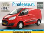 Ford Transit Custom 270 2.2 TDCI L1H1 Marge Airco €169pm, Auto's, Nieuw, Ford, Lease, Rood