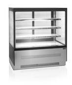 Displaytoonbank | Gekoeld | Zilver | 900 x 750 x 1350 mm, Verzenden, Nieuw in verpakking