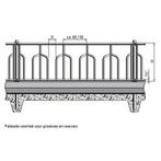 Voerhek Spinder Palisade voor grootvee