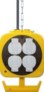 Contactdoos Met 8 Schuko 230 V/16A Stopcontacten, Verzenden, Nieuw