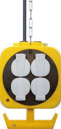 Contactdoos Met 8 Schuko 230 V/16A Stopcontacten, Doe-het-zelf en Verbouw, Gereedschap | Machine-onderdelen en Toebehoren, Nieuw