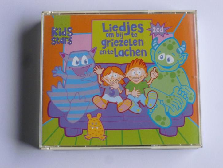 Kid Stars - Liedjes om bij te Griezelen en te Lachen (2 CD), Cd's en Dvd's, Cd's | Kinderen en Jeugd, Zo goed als nieuw, Verzenden