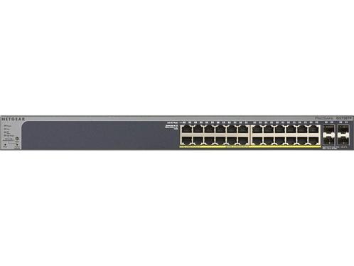 NETGEAR GS728TPv3 - Netwerkswitch - PoE+ - 24-Poorten, Huis en Inrichting, Woonaccessoires | Overige, Nieuw, Verzenden