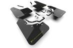 Rally Armor 2024+ Lexus GX-550 Overtrail Black UR Mud Flap, Ophalen of Verzenden, Nieuw