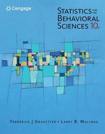 Statistics for the Behavioral Sciences | 9781305504912 beschikbaar voor biedingen