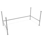 Steigerbuis Bureau Barcelona | Staal 26.9 mm | Voet | DIY |, Huis en Inrichting, Bureaus, Ophalen of Verzenden, Nieuw