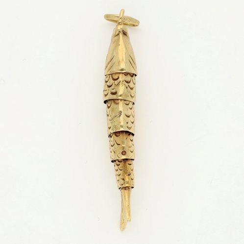 Zonder Minimumprijs - Hanger - 14 karaat Geel goud, Sieraden, Tassen en Uiterlijk, Antieke sieraden