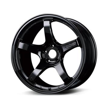 Gram Lights 57CR 18x10.5 +12 5x114.3 Gloss Black Wheel - beschikbaar voor biedingen