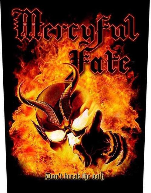 Mercyful Fate - Dont Break the Oath - Backpatch off. merch., Verzamelen, Muziek, Artiesten en Beroemdheden, Kleding, Nieuw, Ophalen of Verzenden