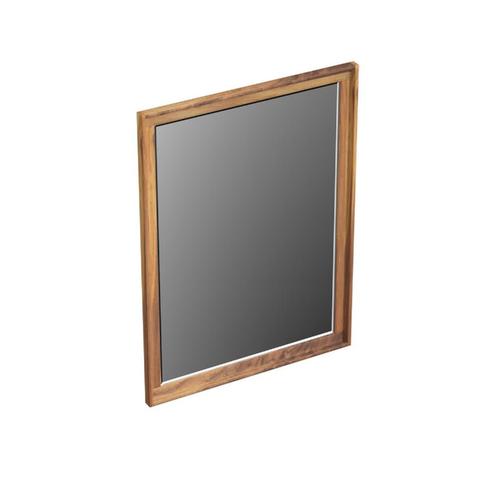 Spiegel Forzalaqua Reno Vierkant 59.5x2x80 Cm Noten Pure, Huis en Inrichting, Badkamer | Badkamermeubels, Ophalen of Verzenden