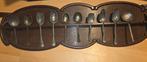 Bestekset (12) - Tin, Hout - Antique spoon rack., Antiek en Kunst
