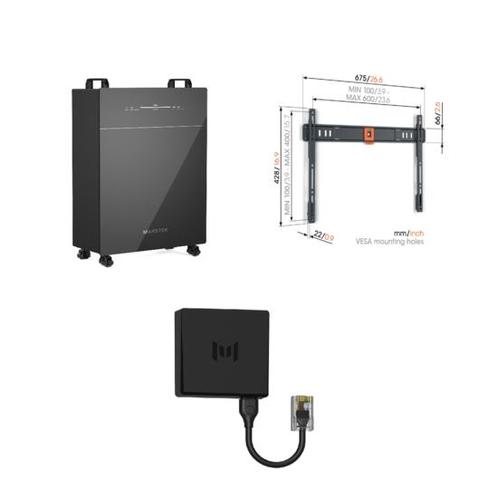 Marstek Venus E 2.0+ 5,12kWh Energy Storage + P1 & Wallmount, Doe-het-zelf en Verbouw, Zonnepanelen en Toebehoren, Verzenden