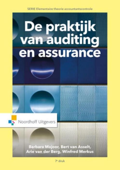 De praktijk van auditing en assurance, 9789001867126, Boeken, Studieboeken en Cursussen, Zo goed als nieuw, Verzenden