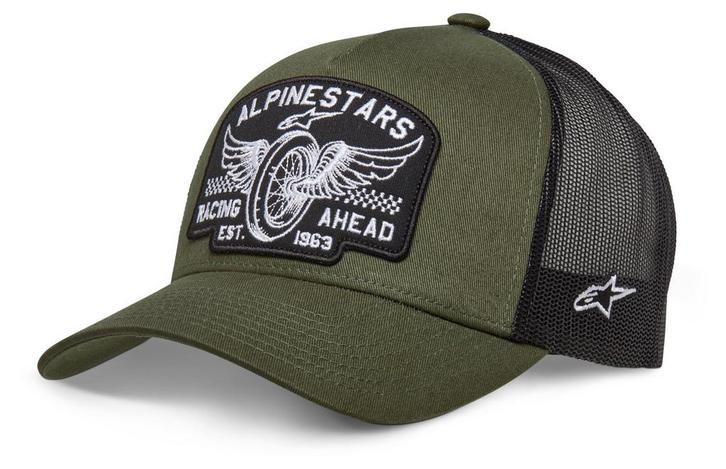 Heritage Patch Trucker Cap Alpinestars, Motoren, Kleding | Motorhelmen, Verzenden