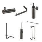 Accessoireset Qisani Flow Compleet Geborsteld Gun Metal, Doe-het-zelf en Verbouw, Ophalen of Verzenden, Nieuw, Bad