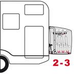 Fiamma Bike Cover S 2/3 Fietsen Achterwand, Ophalen of Verzenden, Nieuw