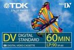 TDK MiniDV Tape Digital Video - 60 minuten (Nieuw), Verzenden, Nieuw