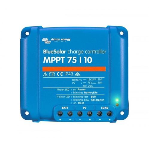 Victron 75V/10A BlueSolar MPPT Charge Controller 12/24V, Doe-het-zelf en Verbouw, Zonnepanelen en Toebehoren, Nieuw, Verzenden