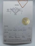 1 pcs Diamant (Natuurlijk) - 0.19 ct - Rond - D (kleurloos), Sieraden, Tassen en Uiterlijk, Edelstenen, Nieuw