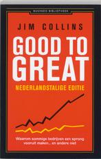 Good to great / Business bibliotheek 9789025425104, Boeken, Verzenden, Zo goed als nieuw, Jim Collins