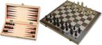 Schaak-/backgammon Klapcassette | HOT Games -, Hobby en Vrije tijd, Gezelschapsspellen | Bordspellen, Verzenden, Nieuw