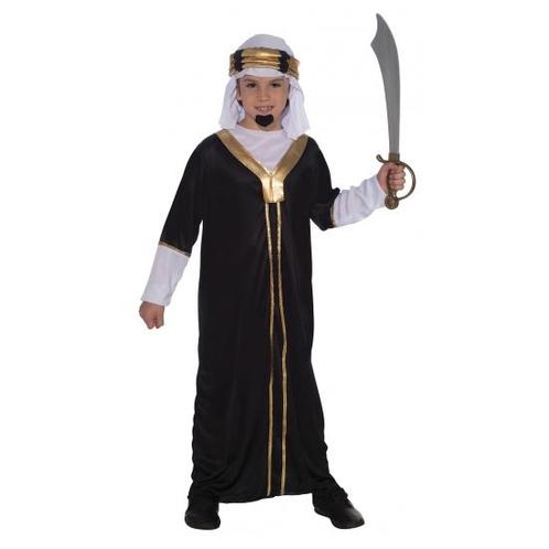 Arabieren sultan kostuum voor kinderen zwart - 1001 nacht .., Kinderen en Baby's, Carnavalskleding en Verkleedspullen, Ophalen of Verzenden