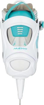 Nijdam IJshockeyschaats - Semi-Softboot - Wit/Grijs/Blauw -, Ophalen of Verzenden, Nieuw