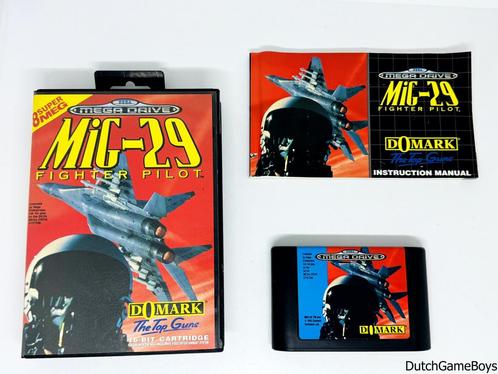 Sega Megadrive - Mig-29 - Fighter Pilot, Spelcomputers en Games, Games | Sega, Gebruikt, Verzenden