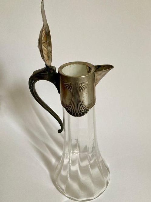 WMF / Geislingen - Karaf - Glas, Metaal, Antiek en Kunst, Kunst | Designobjecten