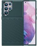 Samsung Galaxy S22 Ultra Hoesje TPU Thunder Design Back C...