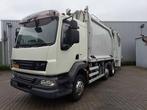 Veiling: Vuilniswagen-Vrachtwagen DAF AE55LF Diesel 222pk 20, Auto's, Wit, DAF, BTW verrekenbaar, Handgeschakeld