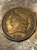 Verenigde Staten. Classic Head Half Cent 1835 Cohen 1, Postzegels en Munten