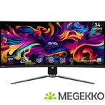 MSI MAG 341CQP QD-OLED 34  Wide QuadHD 175Hz Monitor, Verzenden, Nieuw, MSI