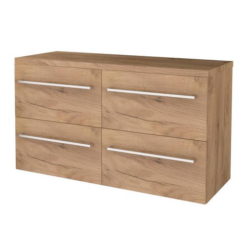 Badmeubelset Aquasplash Salt 120x46cm Met Grepen, Doe-het-zelf en Verbouw, Sanitair, Ophalen of Verzenden