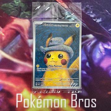 Pokémon Card - Sealed Pikachu Grey Felt Hat Van Gogh PROMO beschikbaar voor biedingen