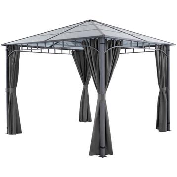 Tuinpaviljoen Caracas, weerbestendig, polycarbonaat-dakplate beschikbaar voor biedingen